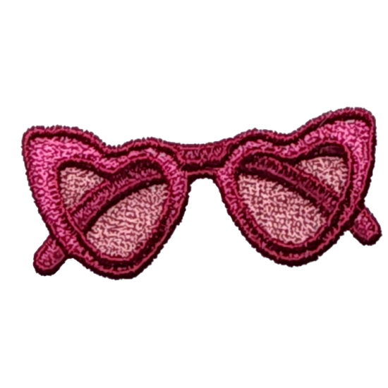 Pink Light Pink Dark Pink Outline Sunglasses I/O