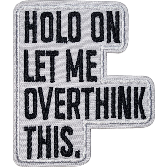 Gray Black Outline Text with Quote I/O