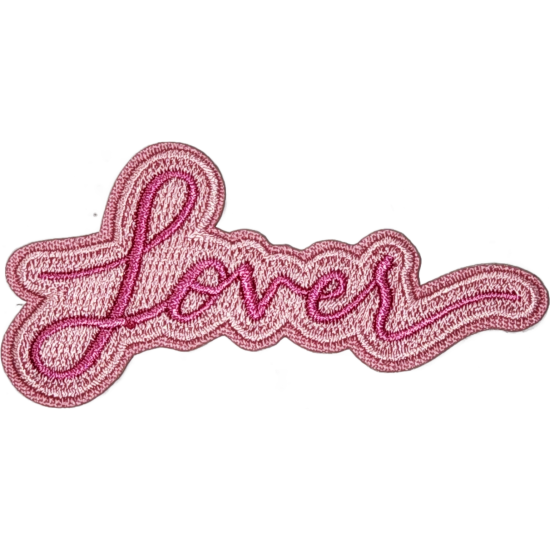Pink Outline Text Lover I/O