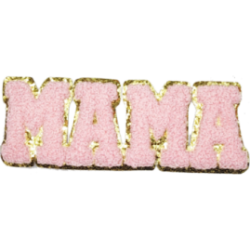 Pink Gold Outline MAMA with Text I/O