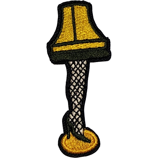 Yellow Green Black Outline Lamp with Fishnet Stocking I/O