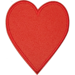 Red Red Outline Heart I/O