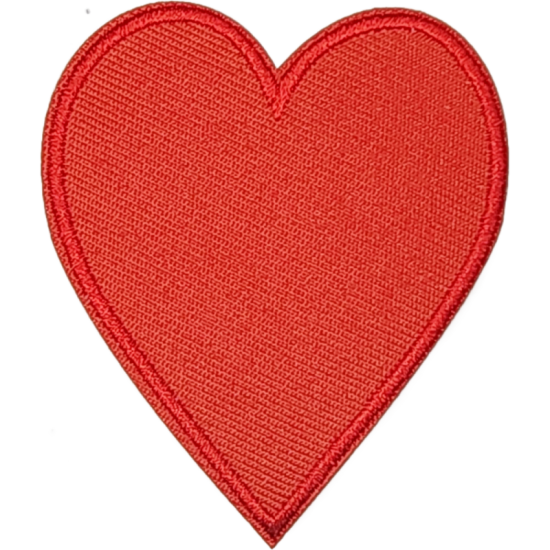 Red Red Outline Heart I/O