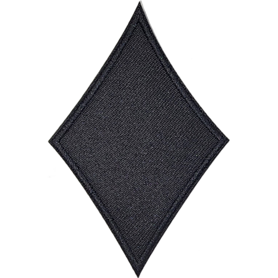 Black Diamond Shape Patch I/O