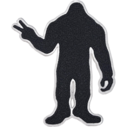 Black White Outline Peace Sign I/O