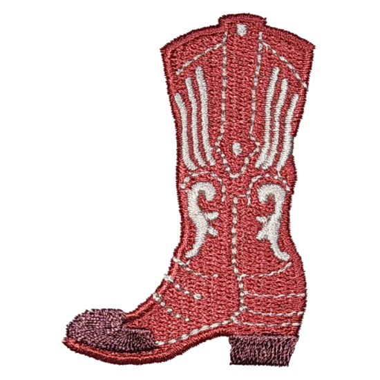 Mauve Pink/Brown Cowgirl Boot I/O