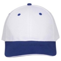 OTTO CAP "OTTO FLEX" 6 Panel Kha Low Profile Baseball Cap Nvy/Nvy/ S/M